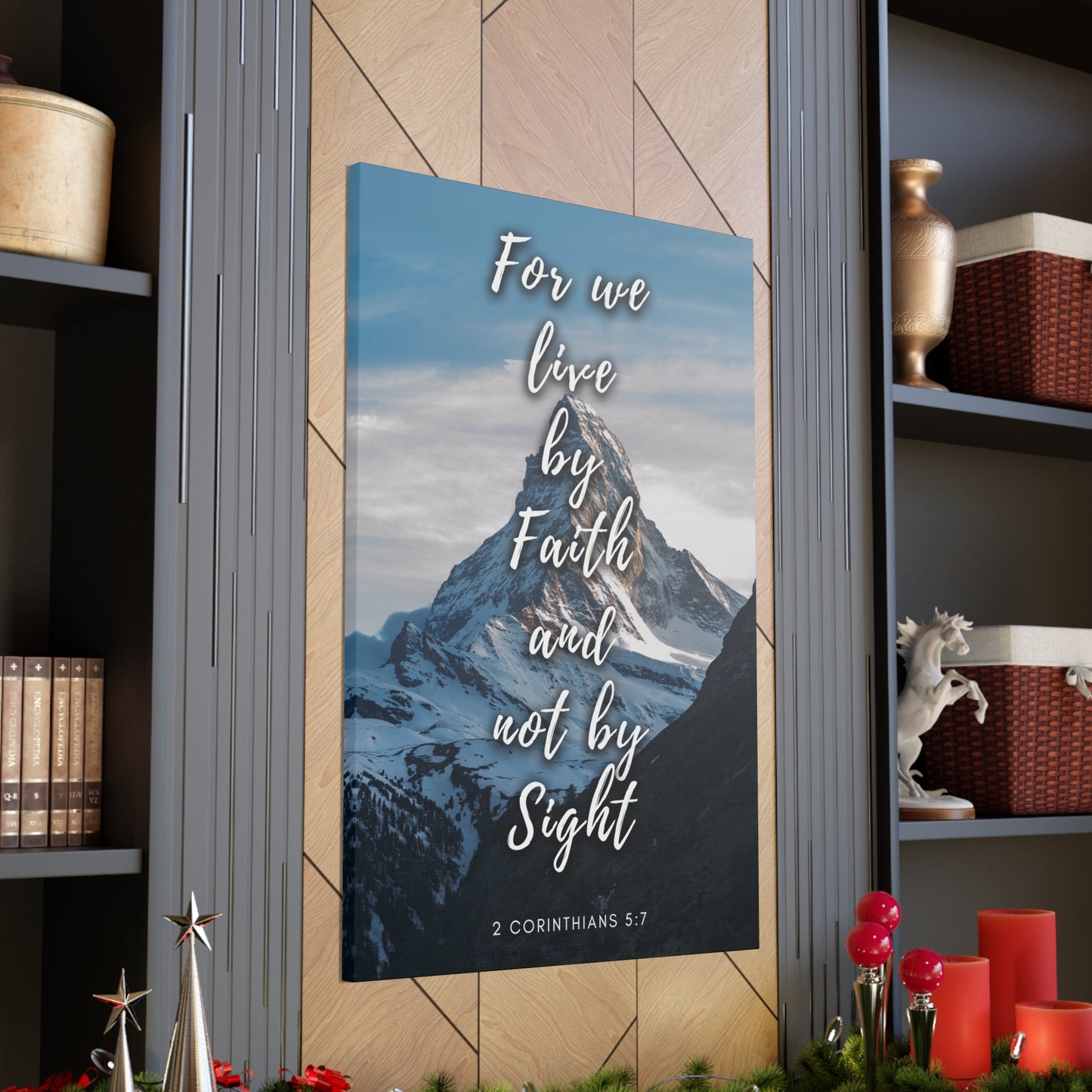Live by faith Canvas Gallery Wraps