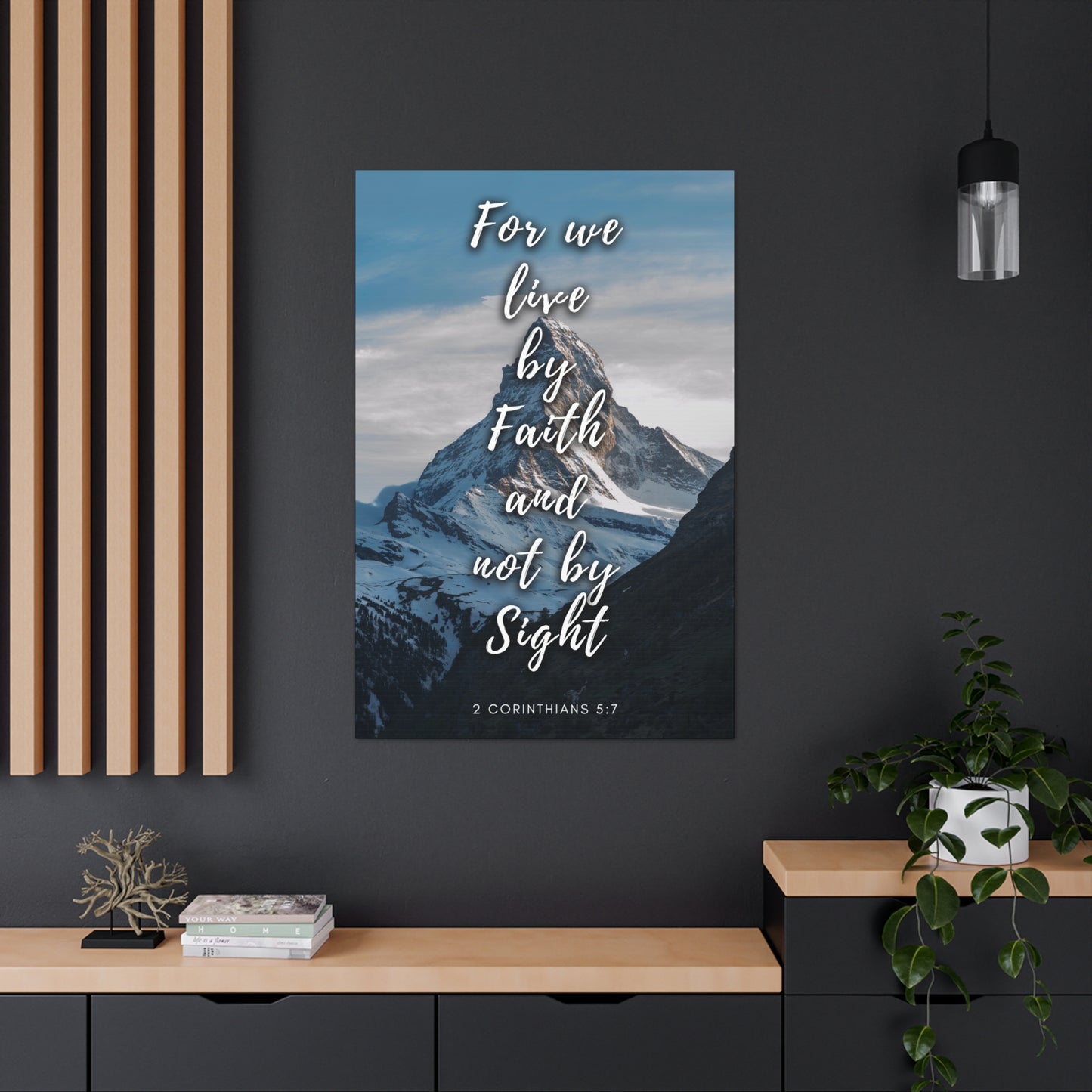 Live by faith Canvas Gallery Wraps