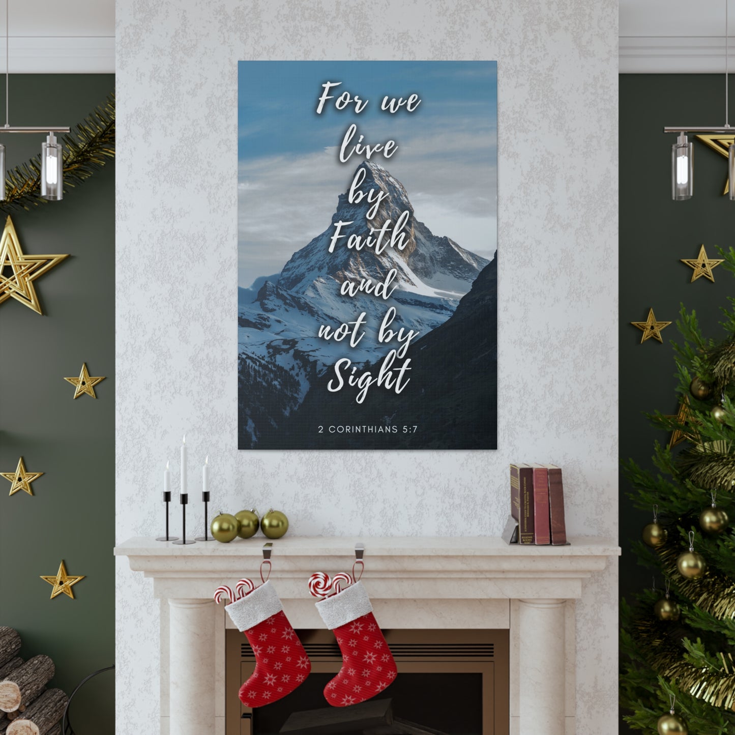 Live by faith Canvas Gallery Wraps
