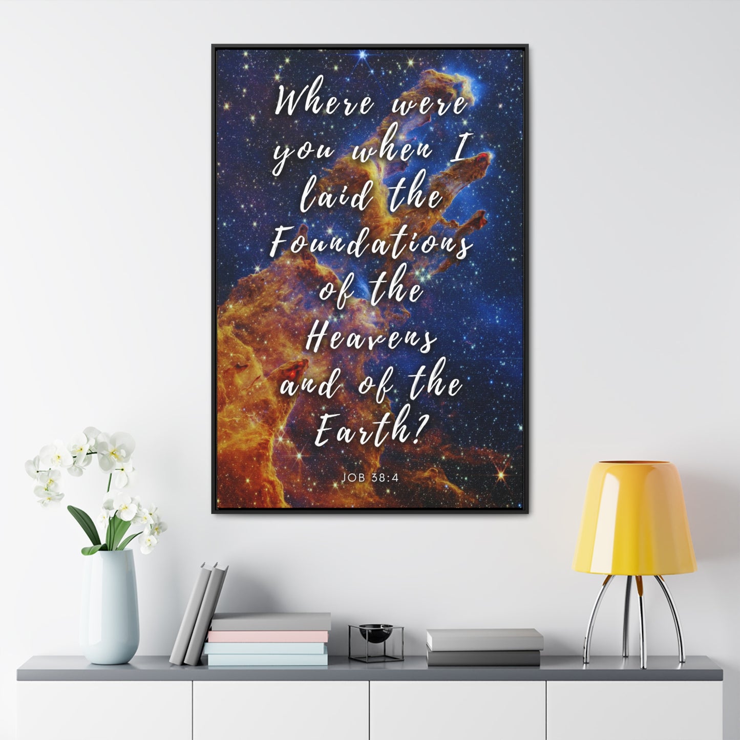 Foundations Of The Earth Gallery Canvas Wraps, Vertical Frame