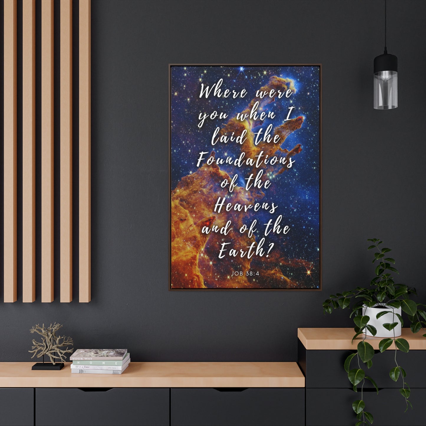 Foundations Of The Earth Gallery Canvas Wraps, Vertical Frame