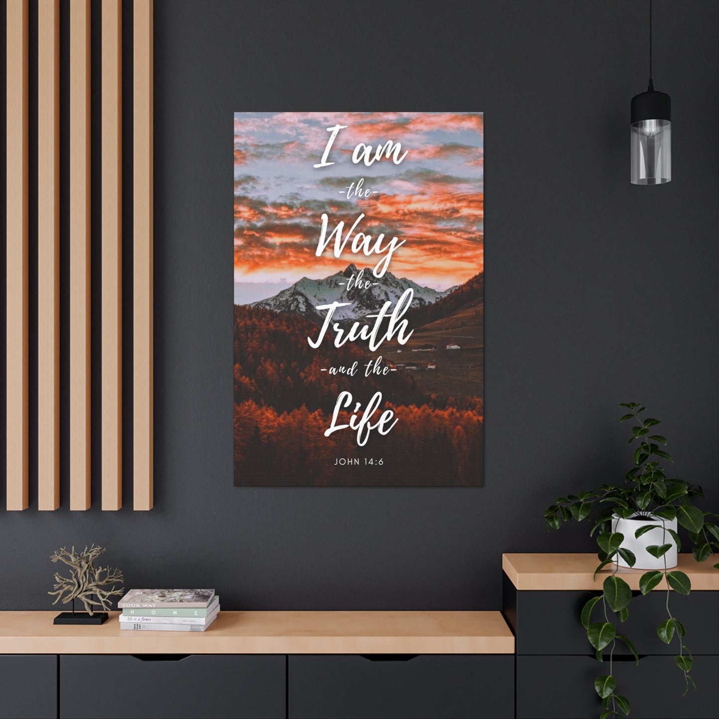 I Am The Way The Truth The Life Canvas Gallery Wraps