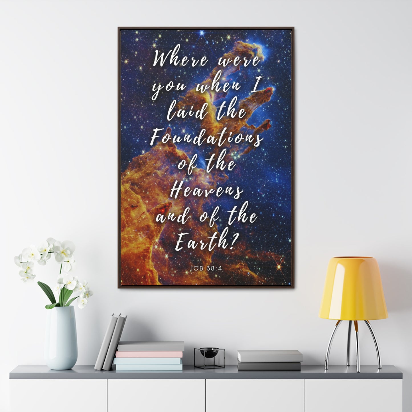 Foundations Of The Earth Gallery Canvas Wraps, Vertical Frame